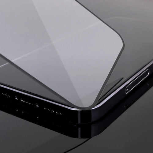vetro temperato superforte a schermo intero Full Glue con cornice Case Friendly iPhone 14 Max / 13 Pro Max nero